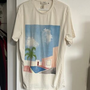 H&M Cream L.O.G.G. T-Shirt